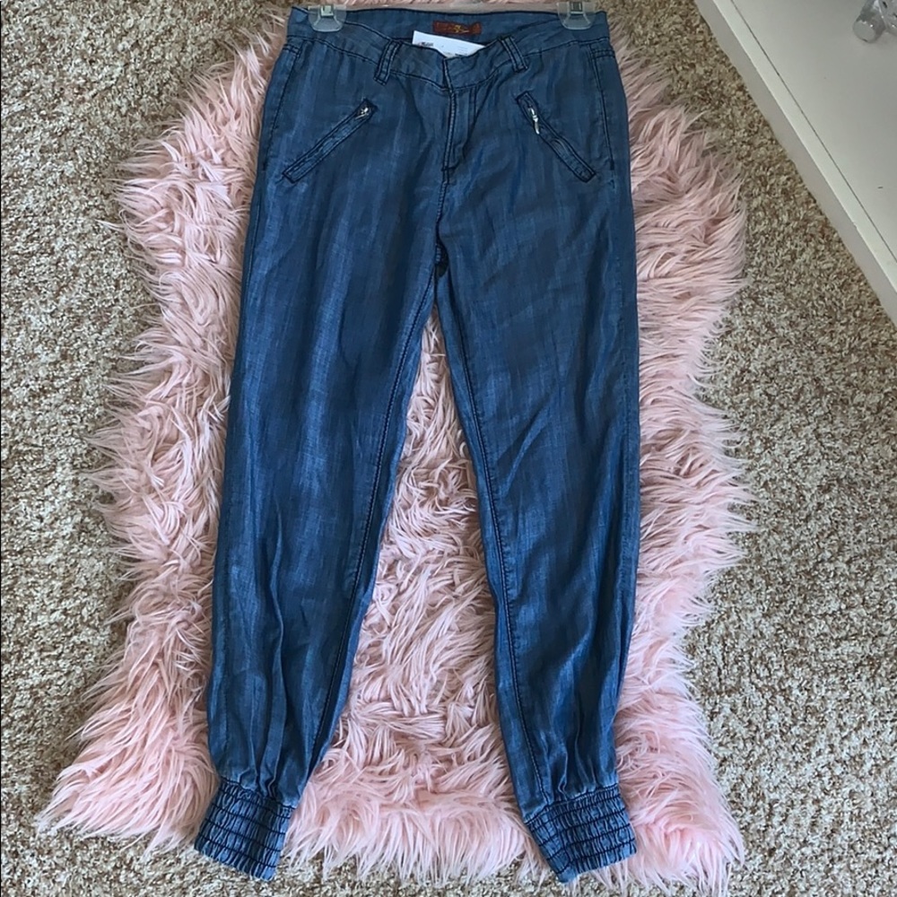 7 For All Mankind loose jean style pants